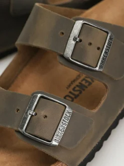 Birkenstock Flip Flops Arizona Oiled Leather Regular