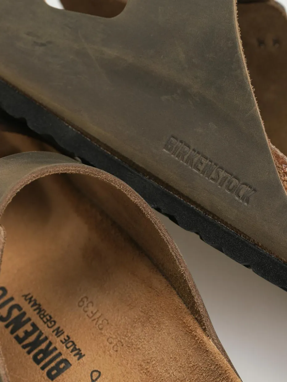 Birkenstock Flip Flops Arizona Oiled Leather Regular