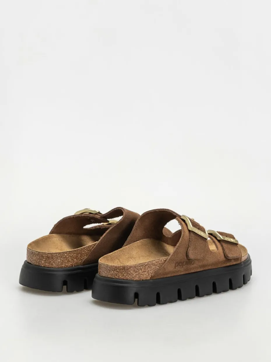 Birkenstock Flip Flops Arizona Chunky Suede Narrow Wmn