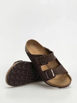 Birkenstock Flip Flops Arizona Nubuck Leather Regular