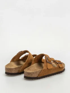 Birkenstock Flip Flops Arizona Suede Leather Narrow Wmn