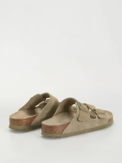 Birkenstock Flip Flops Arizona Suede Leather Narrow Wmn