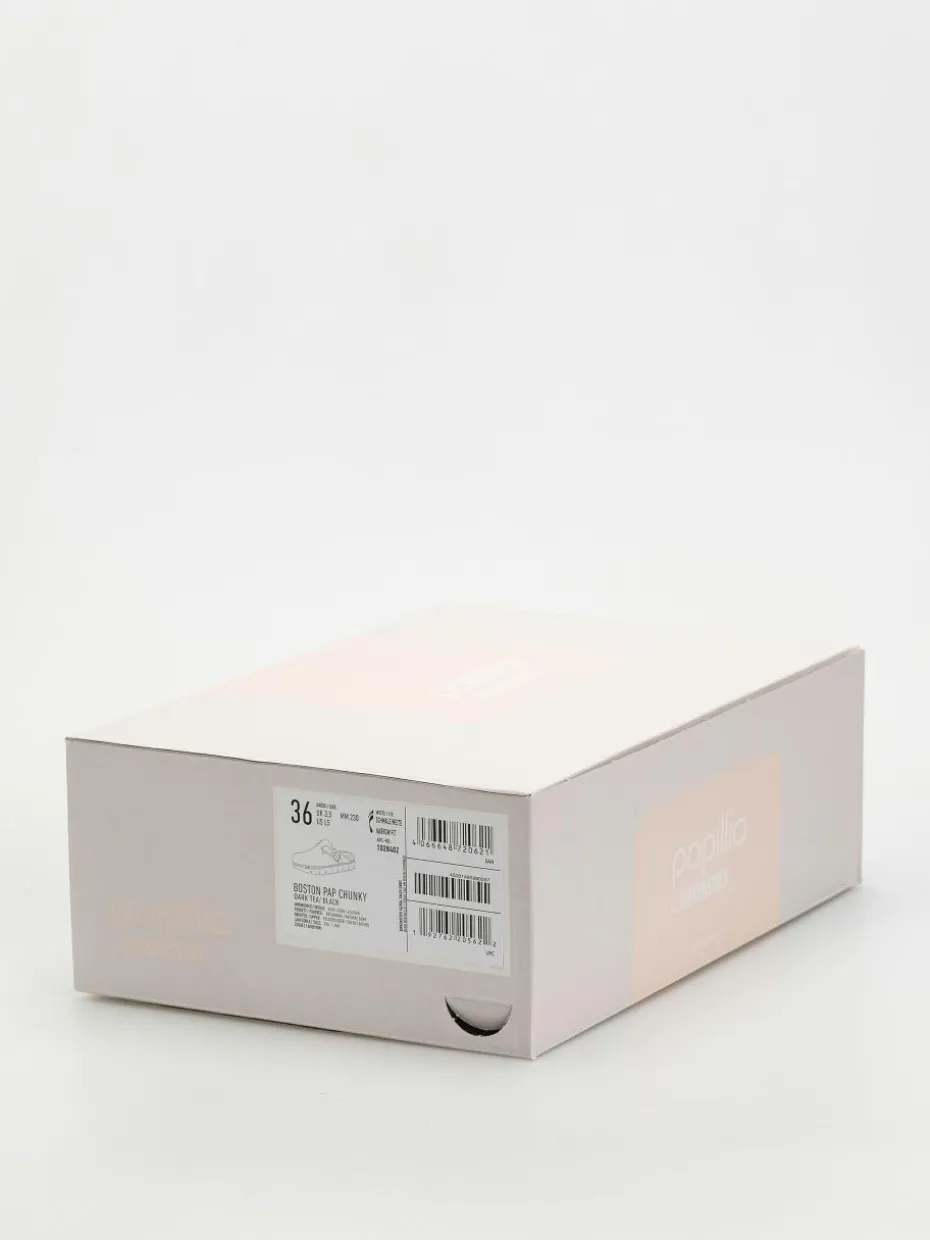 Birkenstock Flip Flops Boston Chunky Suede Narrow Wmn