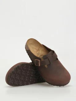 Birkenstock Flip Flops Boston Oiled Leather Regular