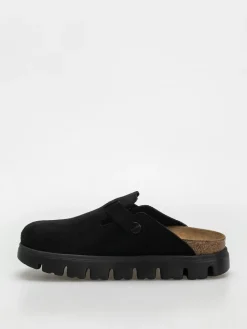 Birkenstock Flip Flops Boston Chunky Suede Narrow Wmn