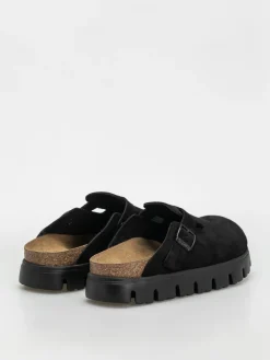 Birkenstock Flip Flops Boston Chunky Suede Narrow Wmn