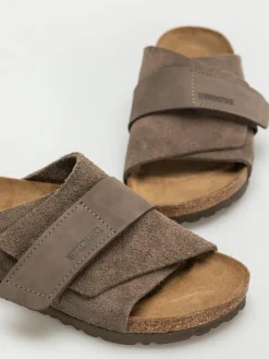 Birkenstock Flip Flops Kyoto Nubuck Suede Leather Narrow Wmn