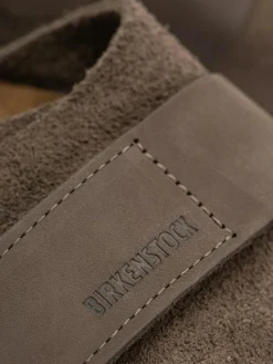 Birkenstock Flip Flops Kyoto Nubuck Suede Leather Narrow Wmn