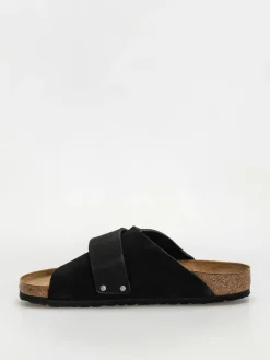Birkenstock Flip Flops Kyoto Nubuck Suede Leather Regular