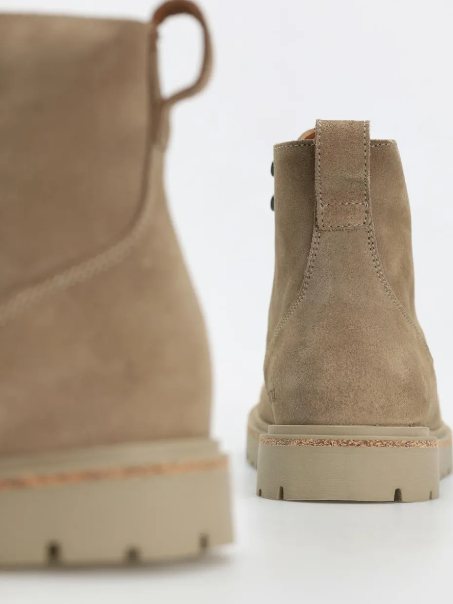 Birkenstock Highwood Lace Mid Suede Leather Regular Schuhe