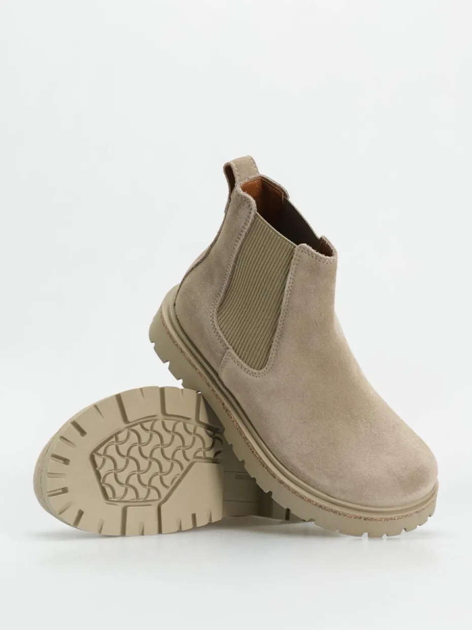 Birkenstock Highwood Slip On Women Suede Leather Narrow Wmn Schuhe