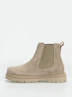 Birkenstock Highwood Slip On Women Suede Leather Narrow Wmn Schuhe