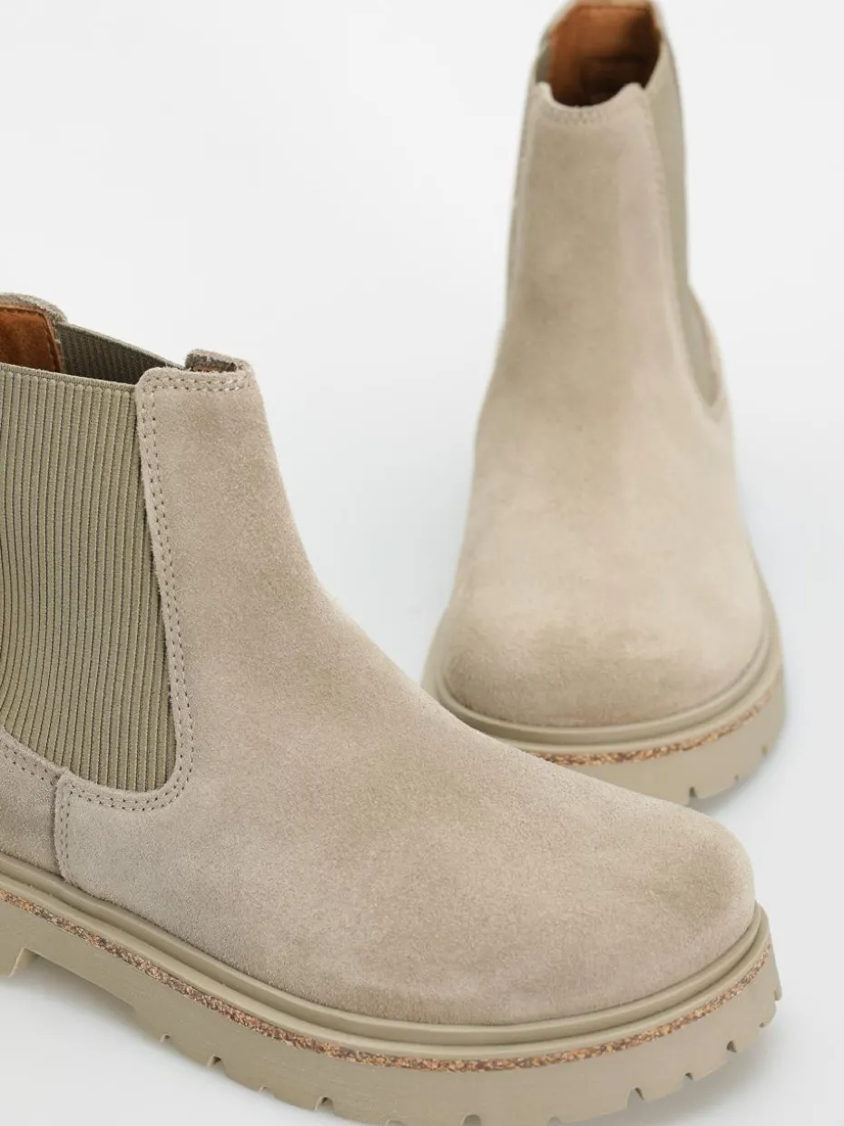 Birkenstock Highwood Slip On Women Suede Leather Narrow Wmn Schuhe