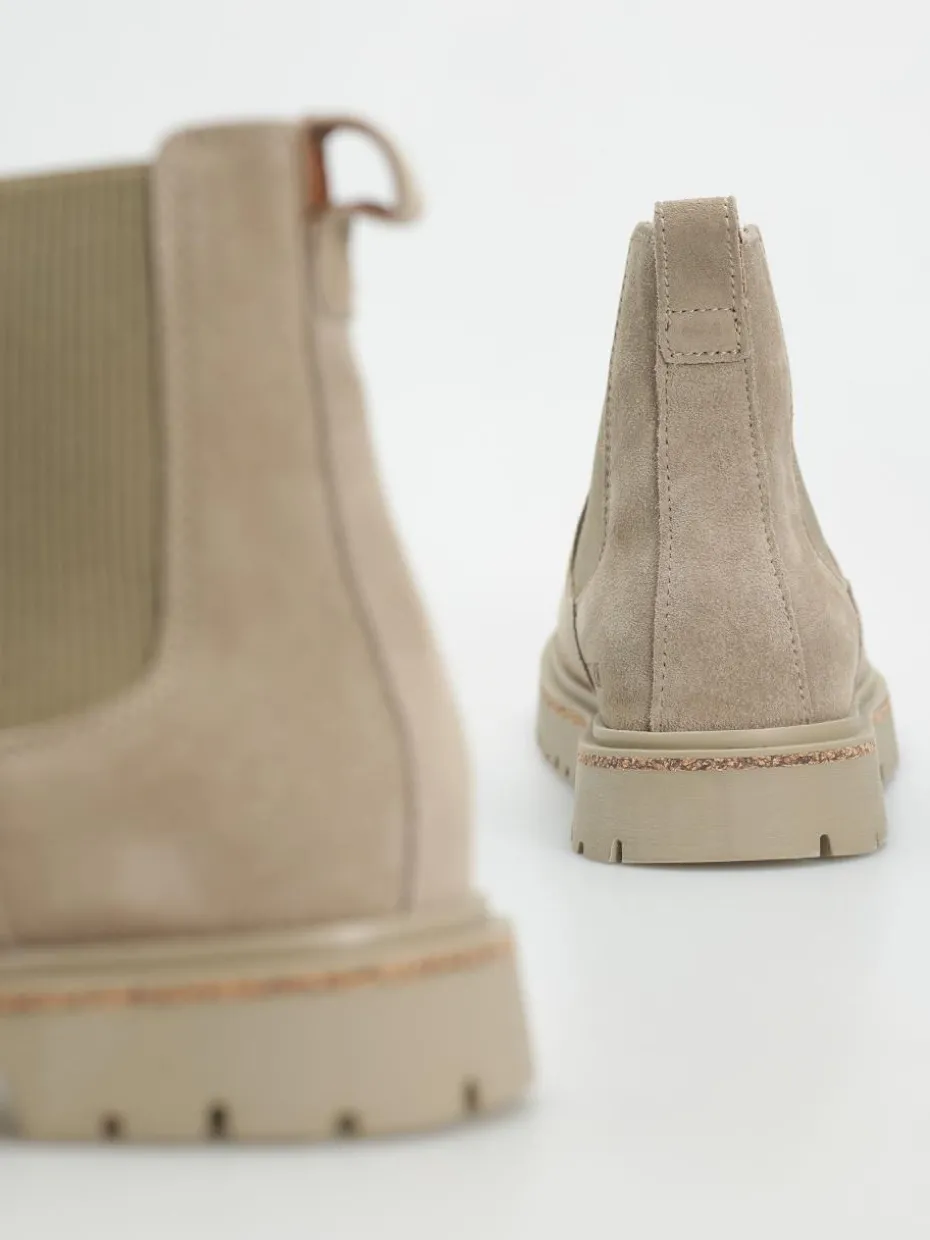 Birkenstock Highwood Slip On Women Suede Leather Narrow Wmn Schuhe