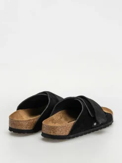 Birkenstock Kyoto Nubuck Suede Leather Narrow Wmn Flip Flops