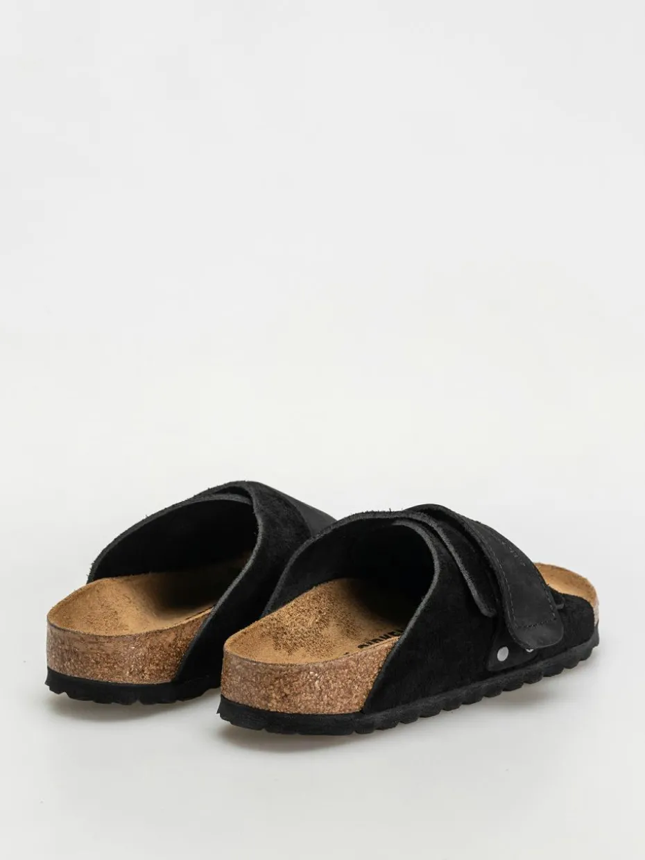 Birkenstock Kyoto Nubuck Suede Leather Narrow Wmn Flip Flops