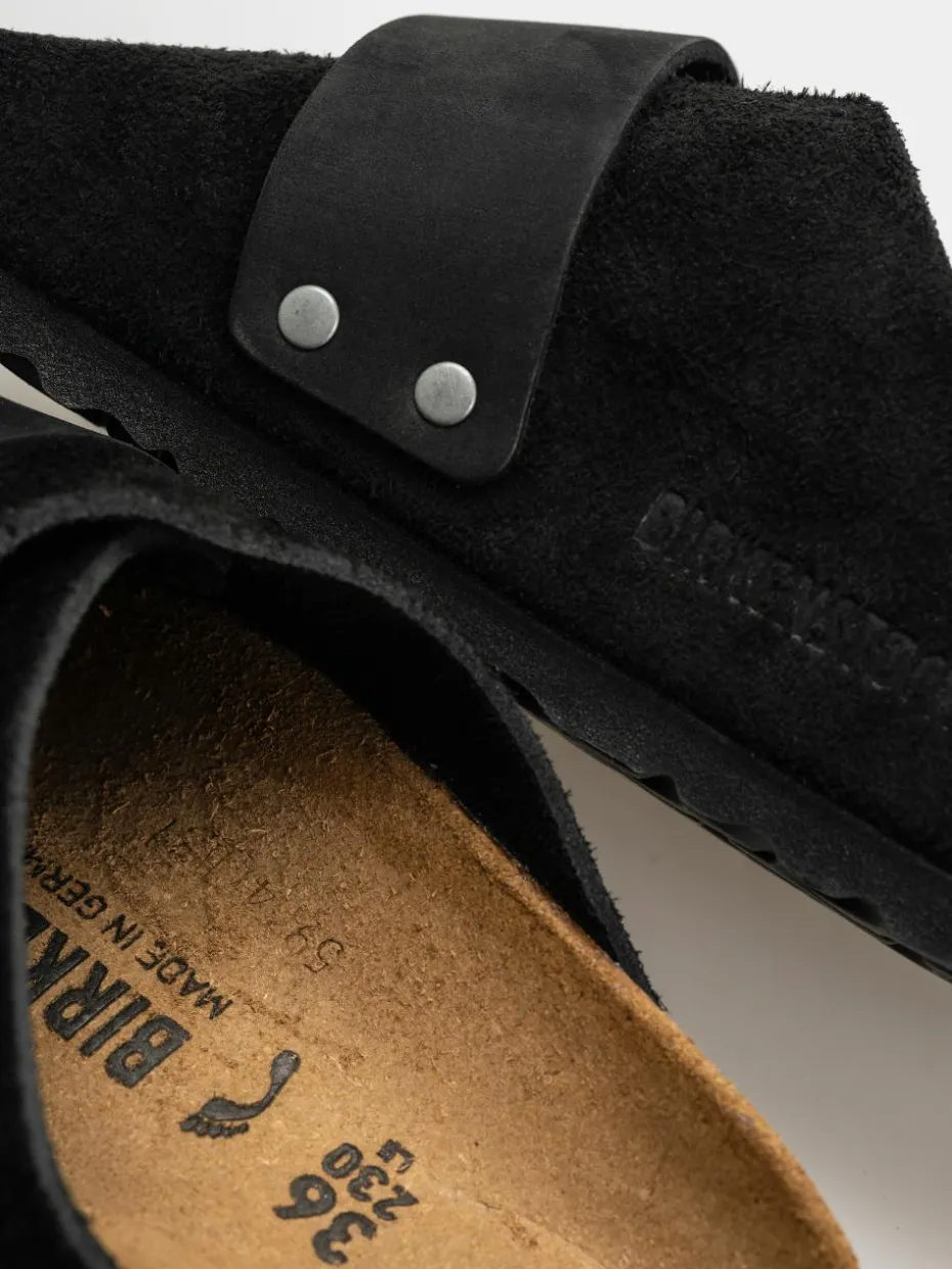 Birkenstock Kyoto Nubuck Suede Leather Narrow Wmn Flip Flops