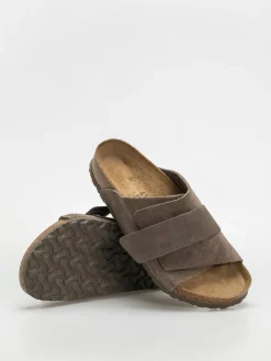 Birkenstock Kyoto Nubuck Suede Leather Regular Flip Flops