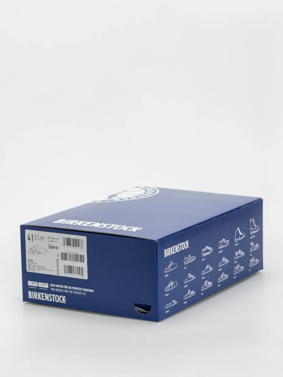 Birkenstock Kyoto Nubuck Suede Leather Regular Flip Flops