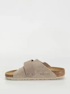 Birkenstock Kyoto Nubuck Suede Leather Narrow Wmn Flip Flops