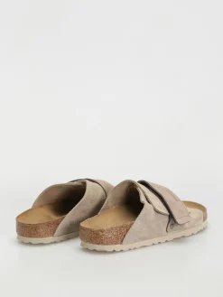 Birkenstock Kyoto Nubuck Suede Leather Narrow Wmn Flip Flops