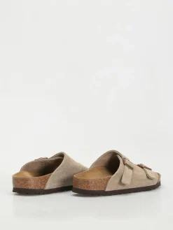 Birkenstock Zürich Suede Leather Narrow Wmn Flip Flops