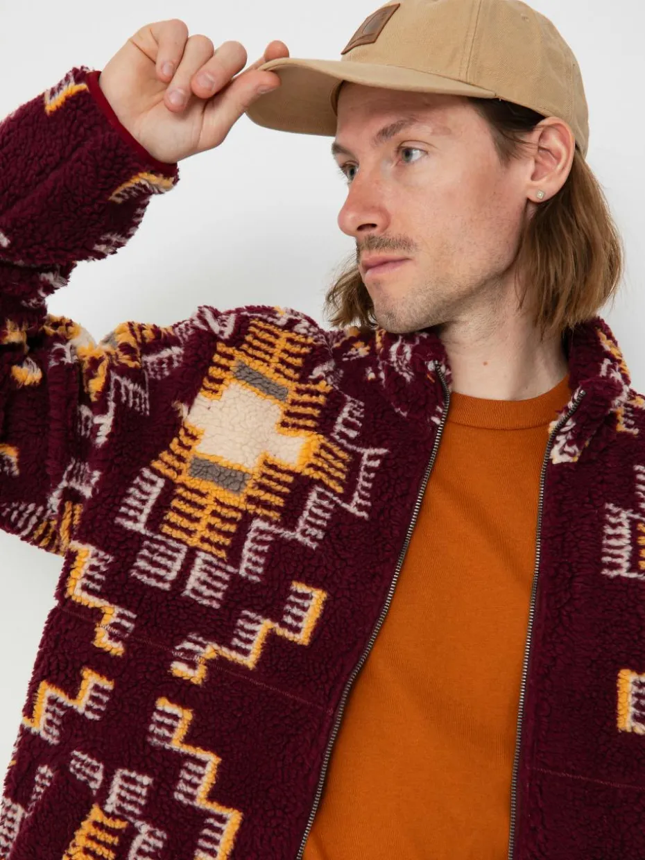 Brixton Arctic Fleece Mock Neck Jacke