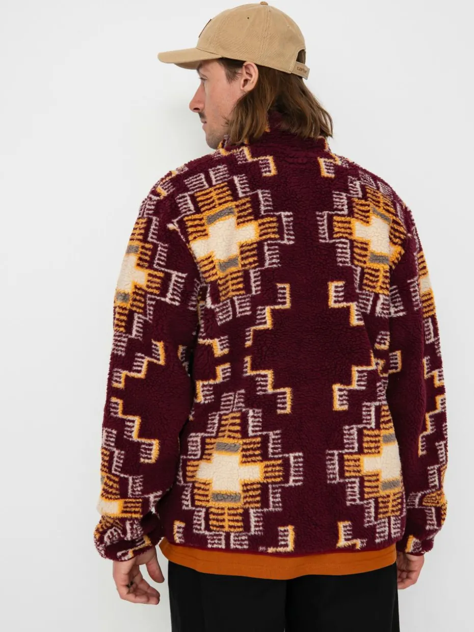 Brixton Arctic Fleece Mock Neck Jacke