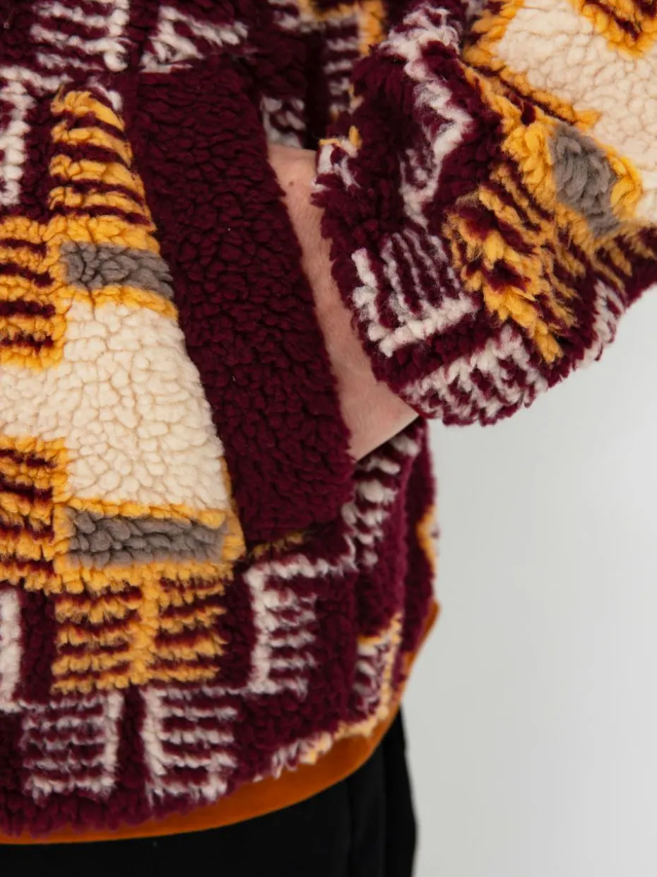 Brixton Arctic Fleece Mock Neck Jacke