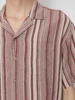 Brixton Bunker Seersucker Hemd