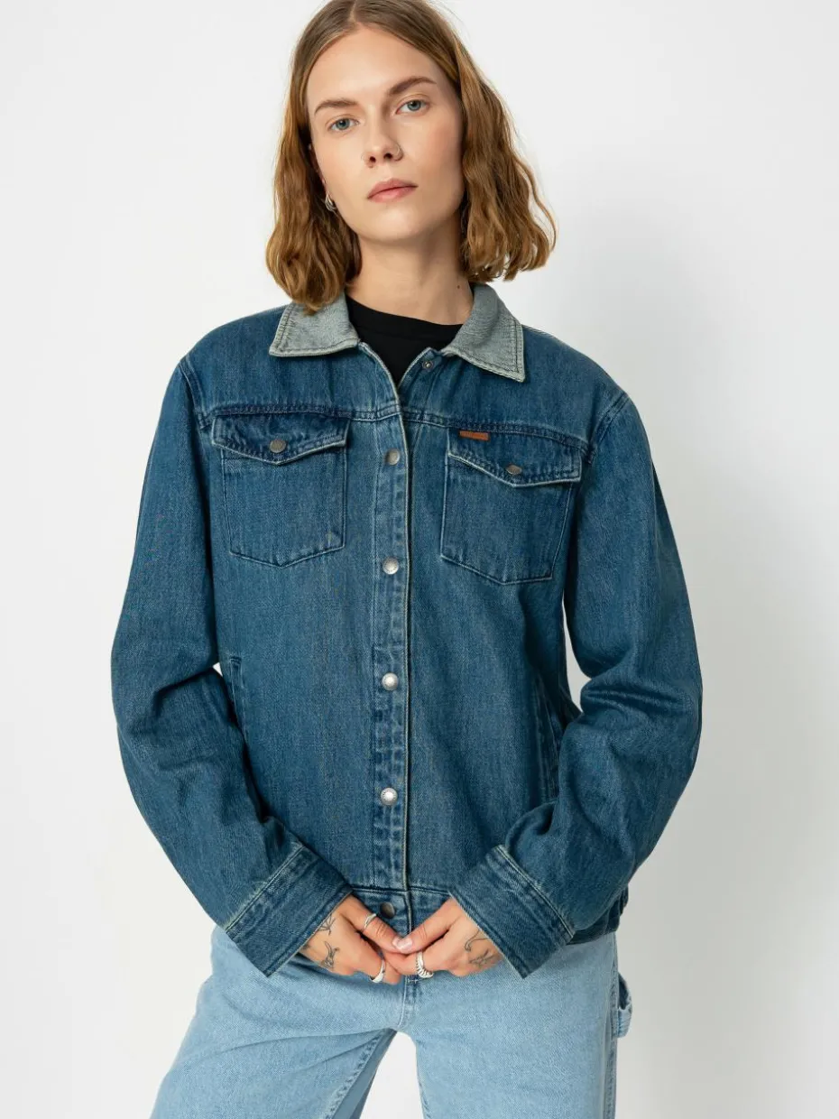 Brixton Cable Embroidered Jacke Wmn