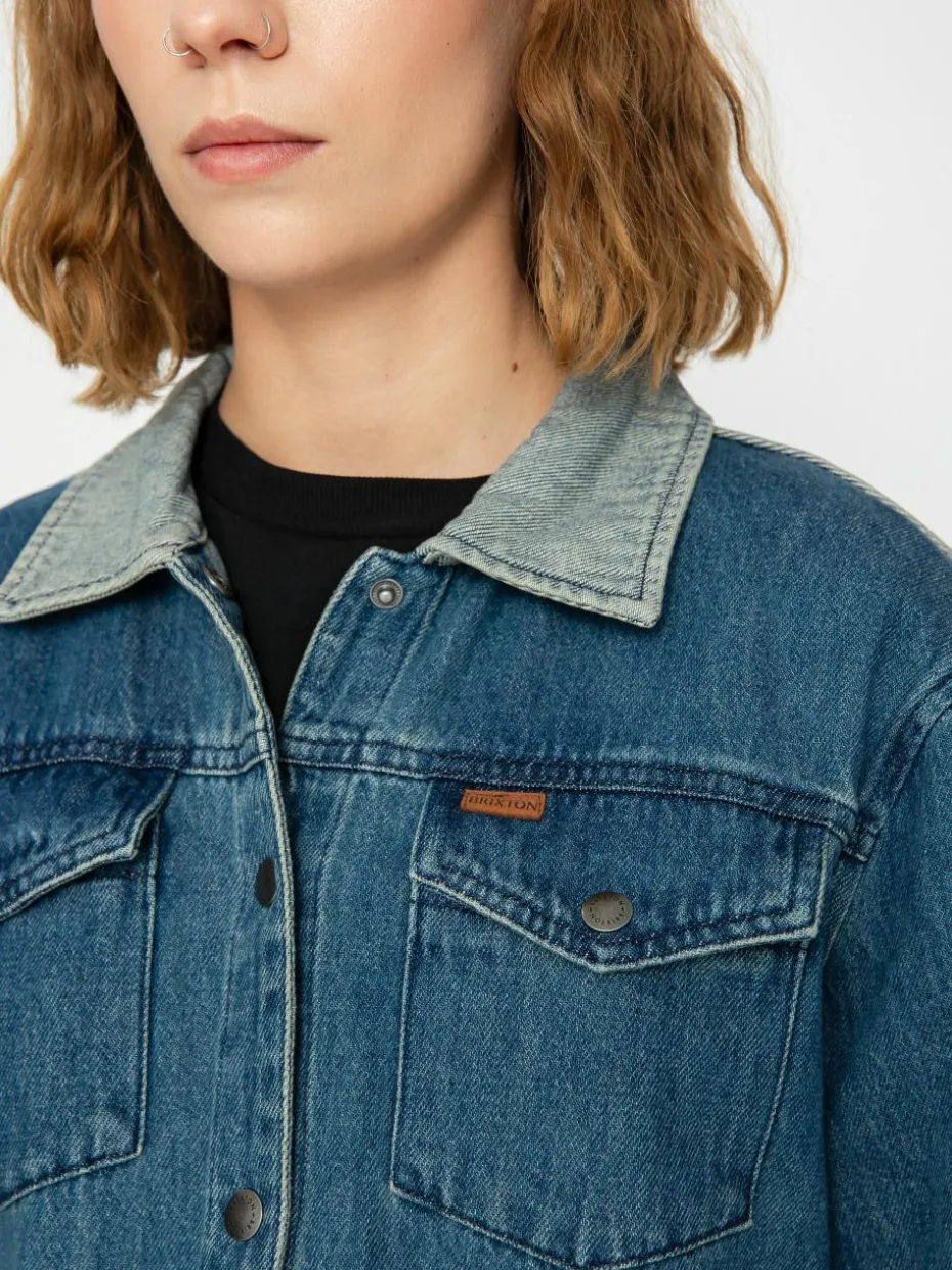 Brixton Cable Embroidered Jacke Wmn