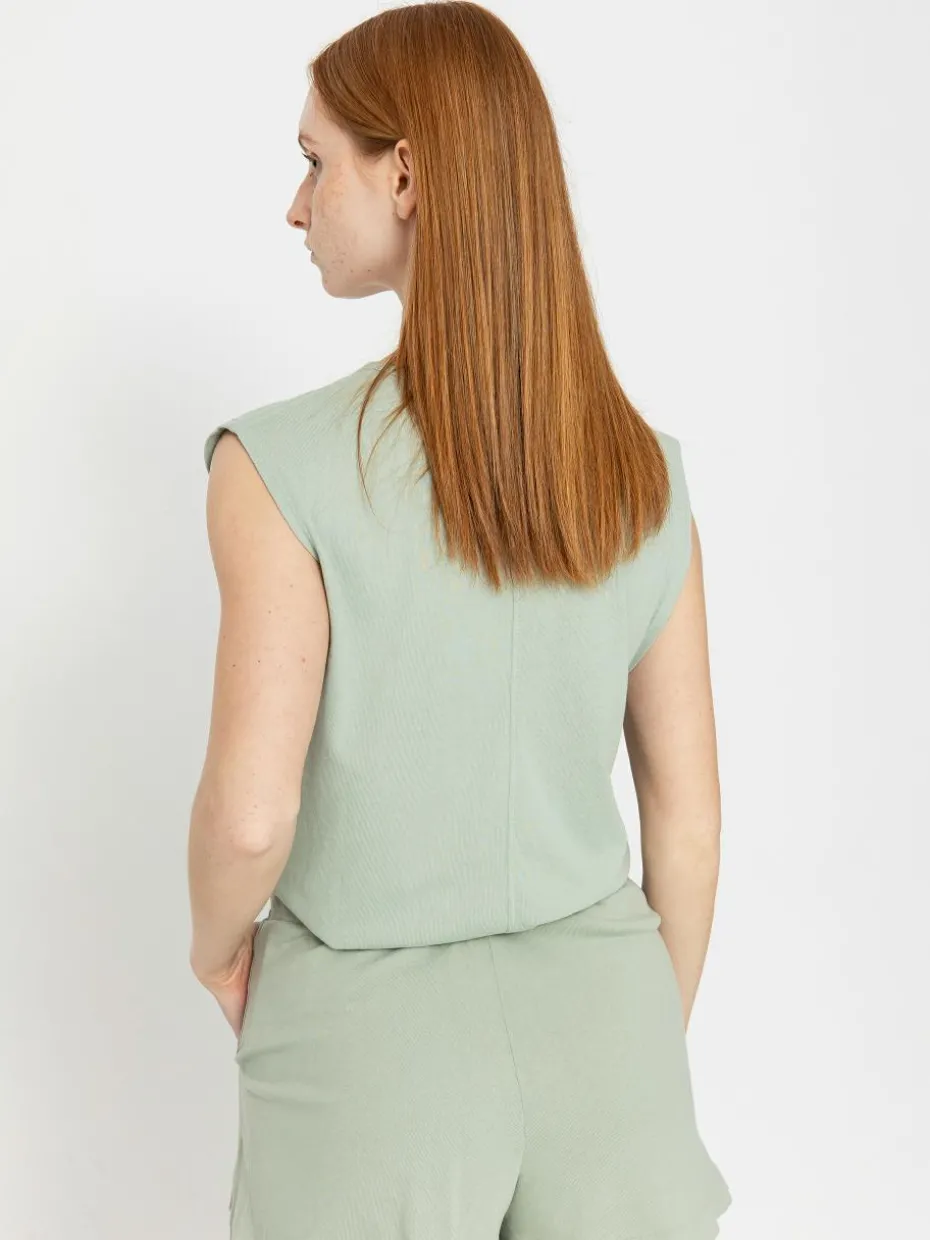 Brixton Carefree Organic Gd Muscle Tan Wmn T-Shirt