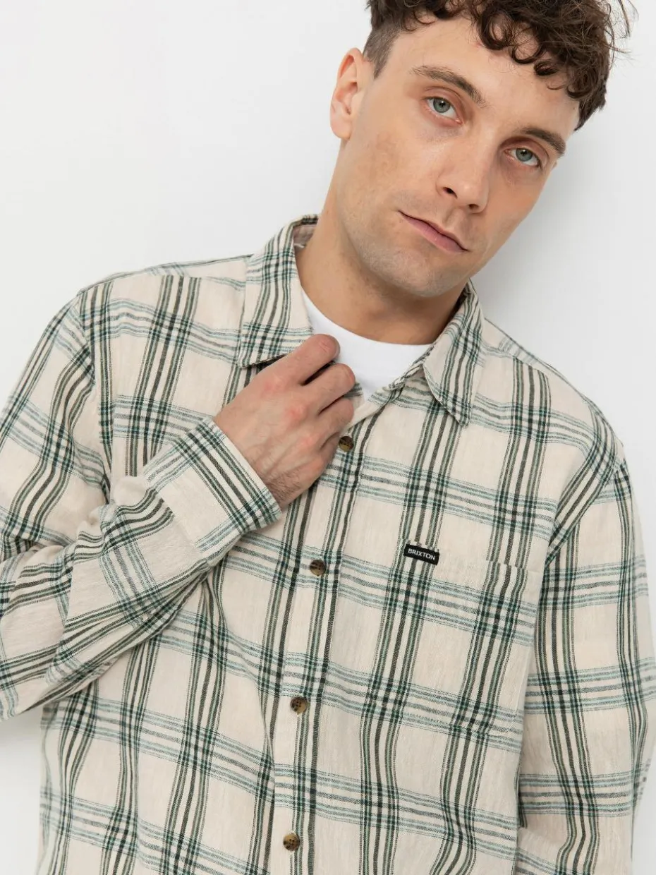 Brixton Charter Linen Blend Ls Hemd