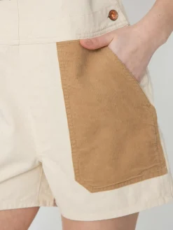 Brixton Costa Overall Shorts Wmn