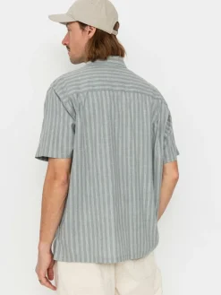 Brixton Cru Oxford Stripe Hemd