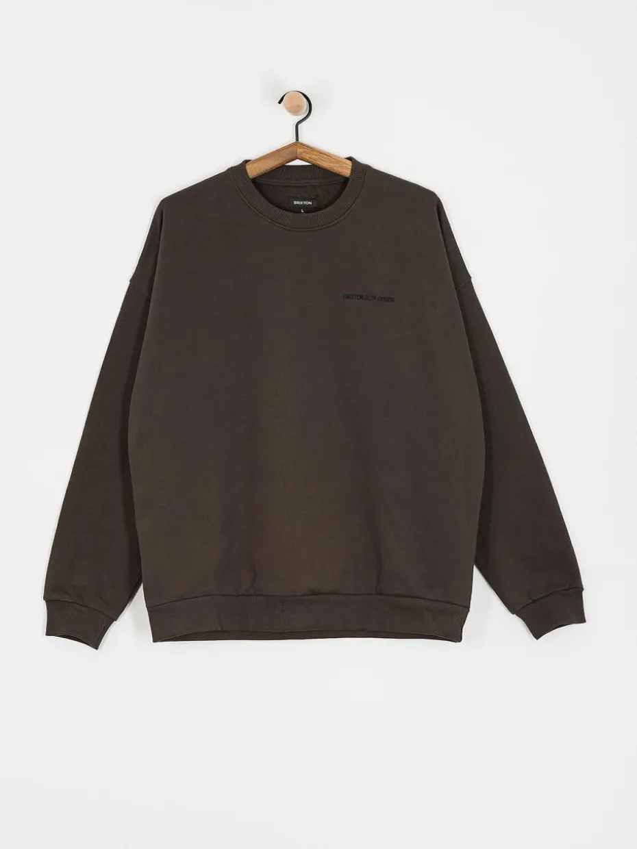 Brixton Embroidered Heavy Weight Crew Sweatshirt