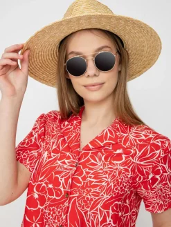 Brixton Indo Linen Hemd Wmn