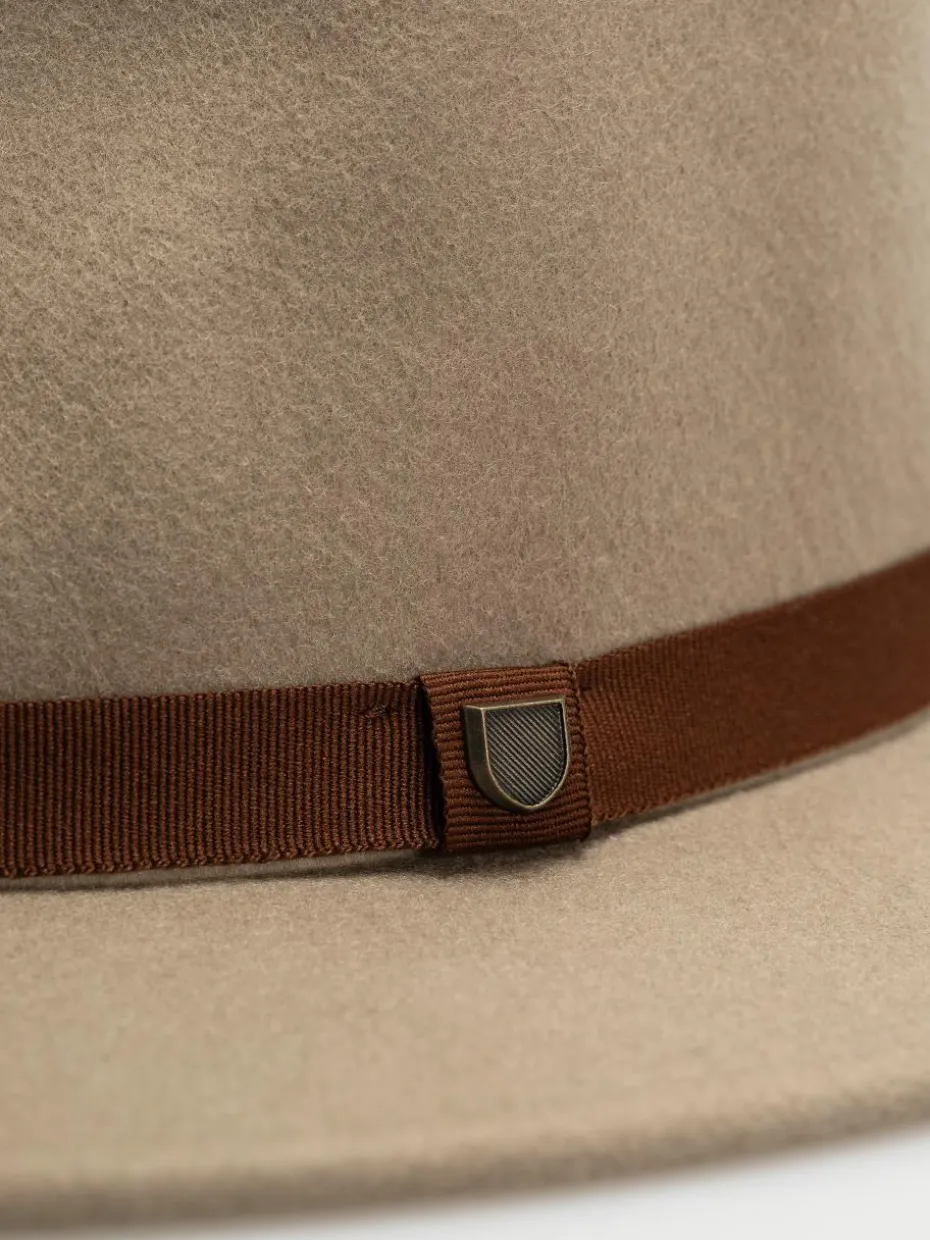 Brixton Messer Packable Fedora Hut/Schibermütze