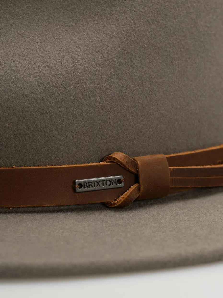 Brixton Messer Traditional Fedora Hut/Schibermütze