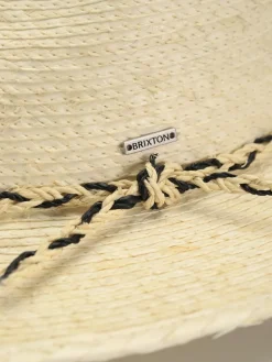 Brixton Messer Western Straw Fedora Hut