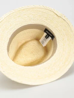 Brixton Messer Western Straw Fedora Hut