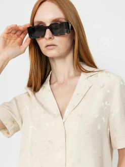 Brixton Silky Jacquard Button Down Wmn Hemd