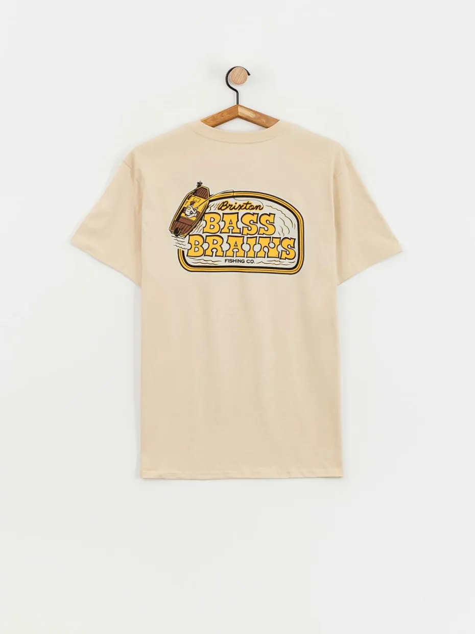 Brixton T-Shirt Bass Brains Boat Stt