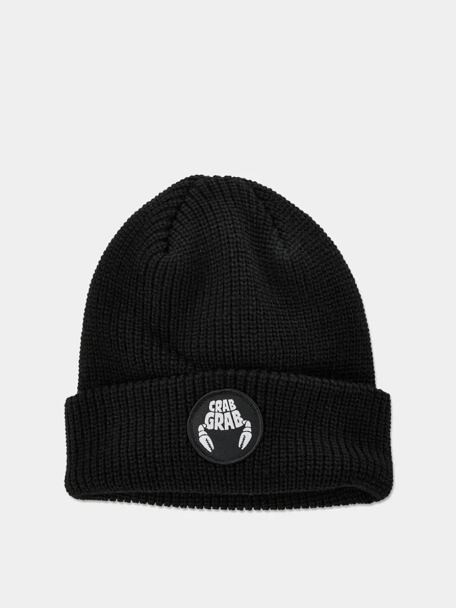 Crab Grab Mütze Circle Patch Beanie