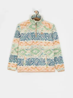 Damen Billabong Boundary Mock 3 Fleece Jacke