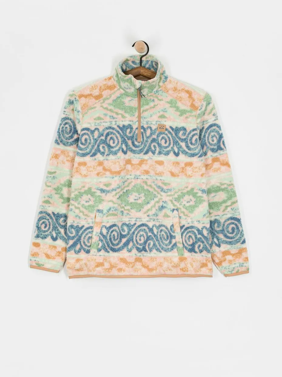 Damen Billabong Boundary Mock 3 Fleece Jacke