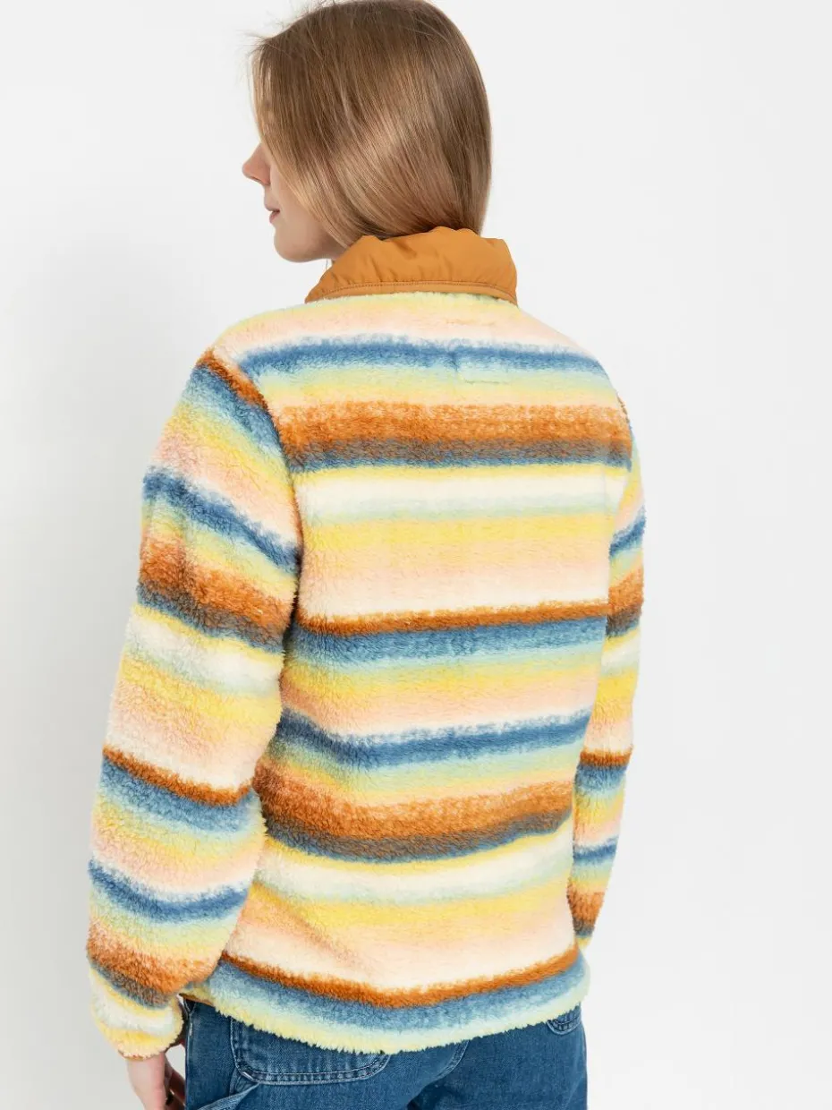 Damen Billabong Switchback Pullover Fleece Jacke