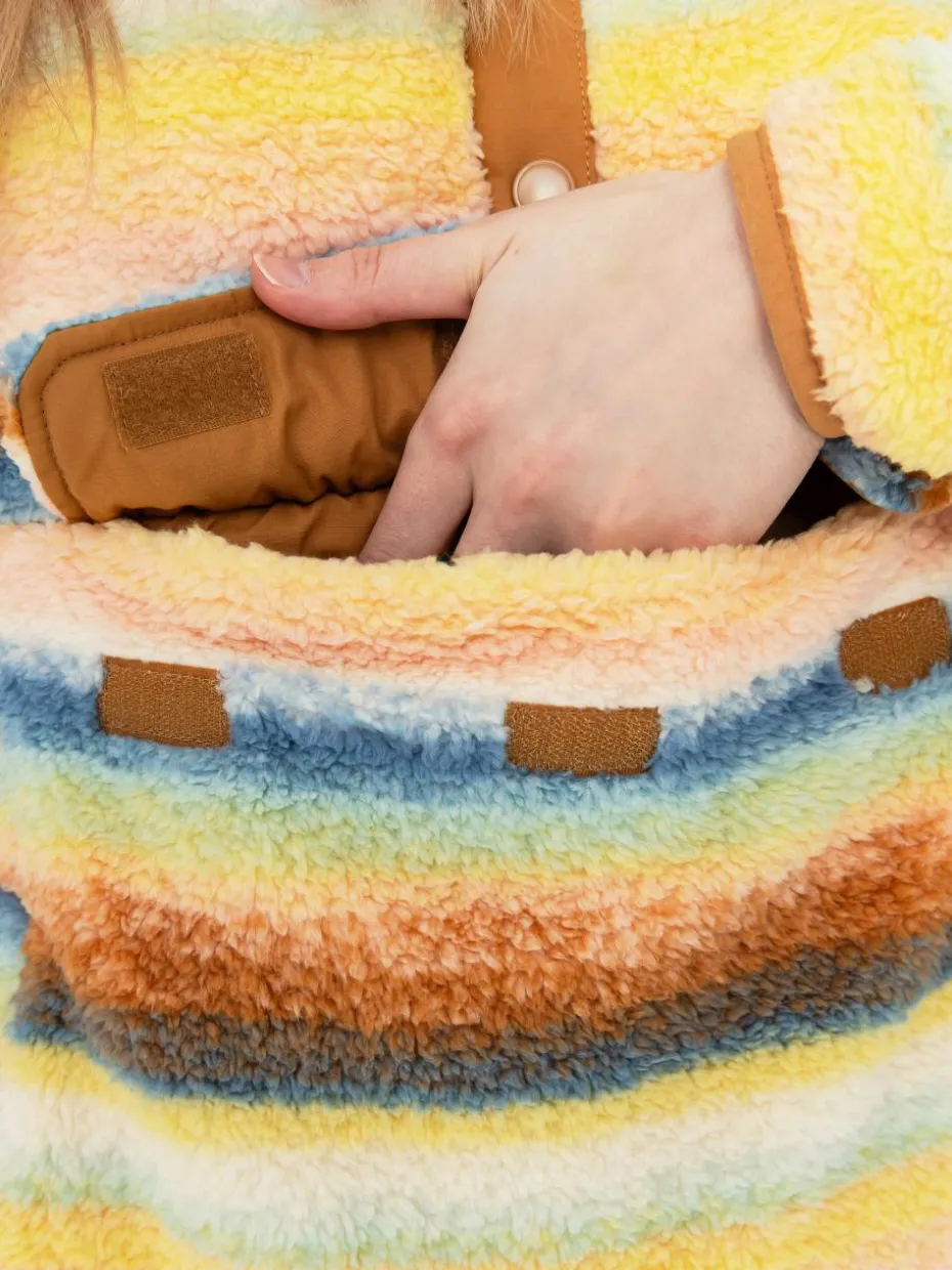 Damen Billabong Switchback Pullover Fleece Jacke