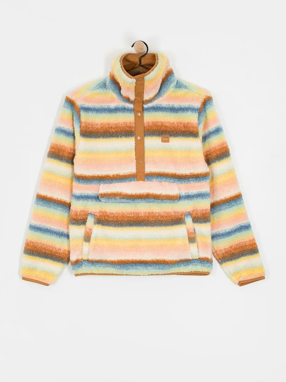 Damen Billabong Switchback Pullover Fleece Jacke
